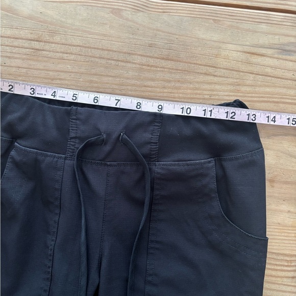 Cherokee Black  Scrub Joggers Elastic Waistband Tapered Fit - Picture 7 of 10